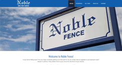 Desktop Screenshot of noblefence.com